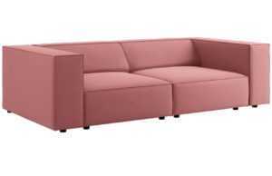 Cosmopolitan Design Sametová pohovka Arendal 204 cm