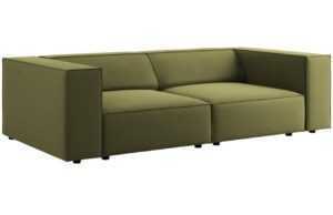 Cosmopolitan Design Sametová pohovka Arendal 204 cm