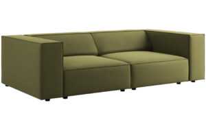 Cosmopolitan Design Sametová pohovka Arendal 204 cm