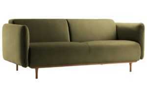 Micadoni Sametová pohovka Noomi 196 cm