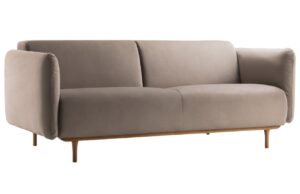 Micadoni Sametová pohovka Noomi 196 cm