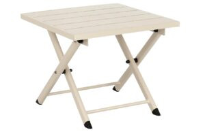 Bizzotto Hliníkový zahradní stolek Taylor 44 x 43 cm