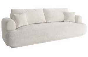 Micadoni Bouclé rozkládací pohovka Ella 253 cm