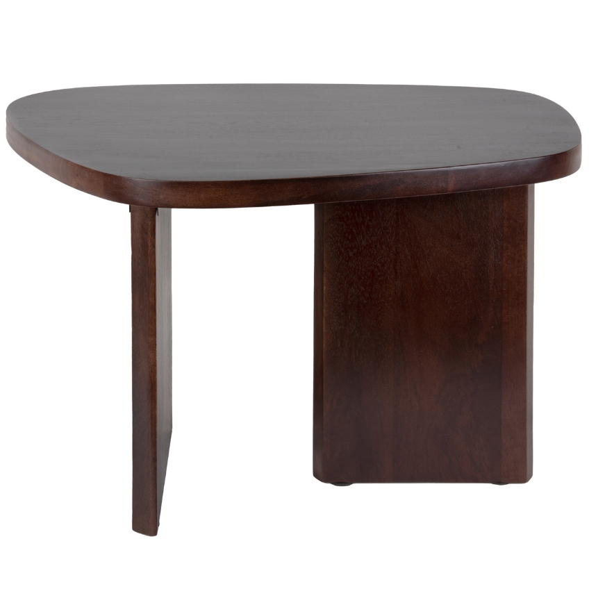 Present time Dřevěný odkládací stolek Organic 40 x 40 cm