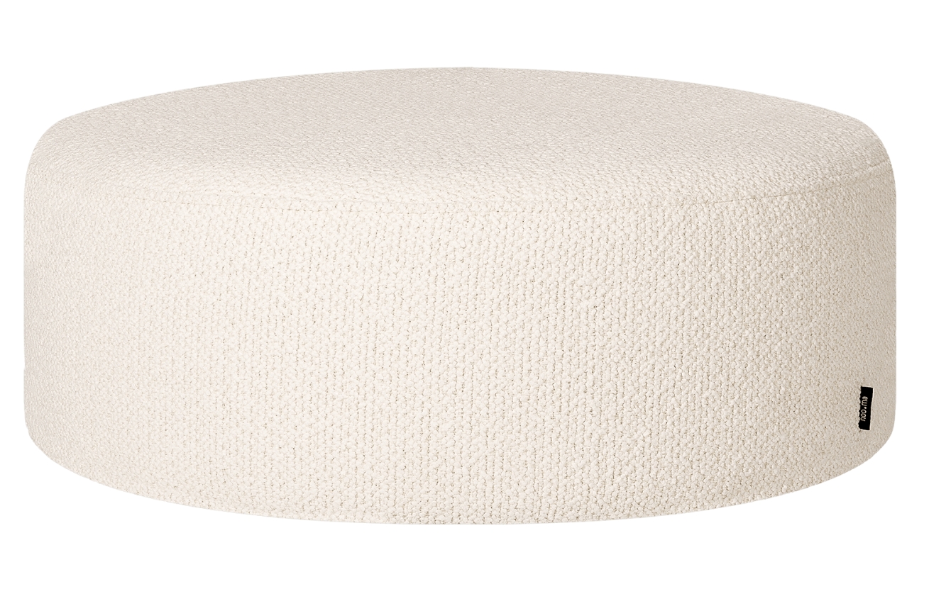 noo.ma Bouclé puf Folk 70 cm
