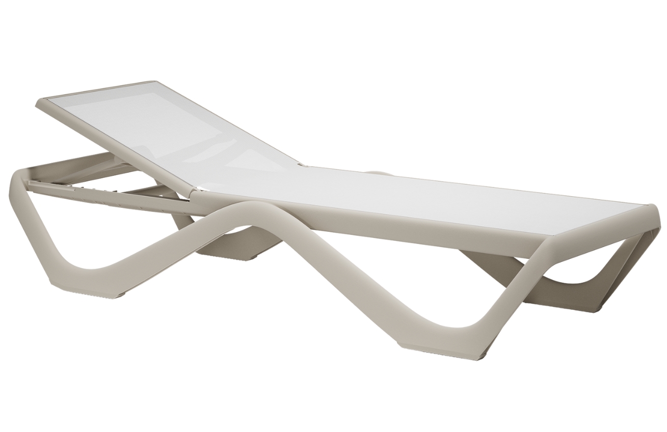 VONDOM Plastové zahradní lehátko LOVE