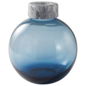 Jotex Skleněná váza HILLEBI 19 cm