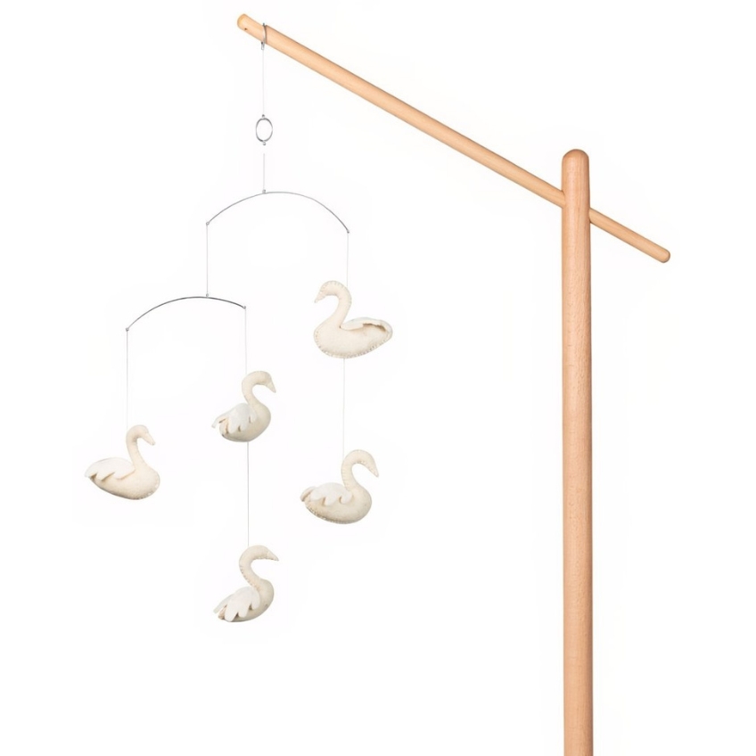 Závěsná dekorace s labutěmi Quax Mobile
