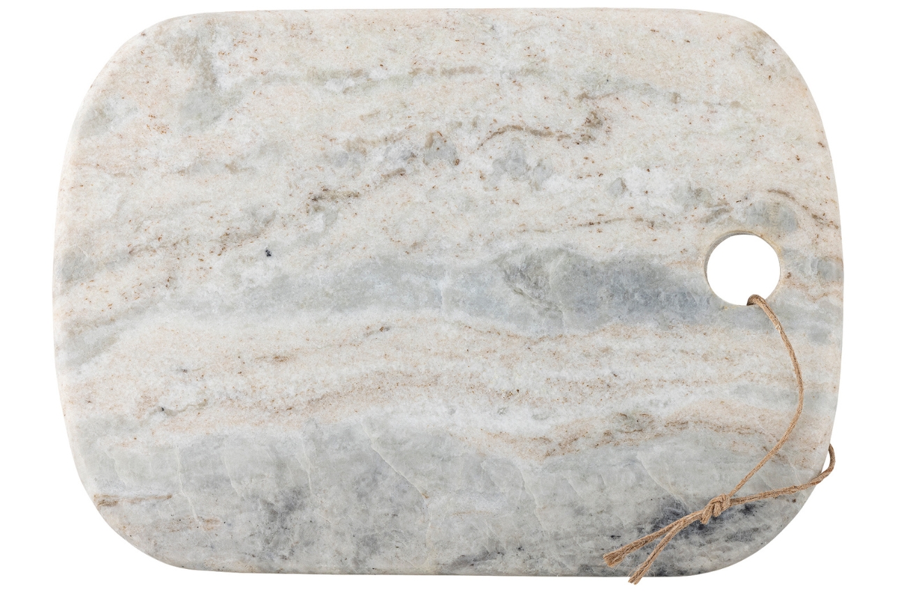 Bloomingville Bílé mramorové servírovací prkénko Sibelle 30