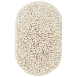 Jotex Krémově bílá bavlněná koupelnová předložka JANE 80 x 140 cm