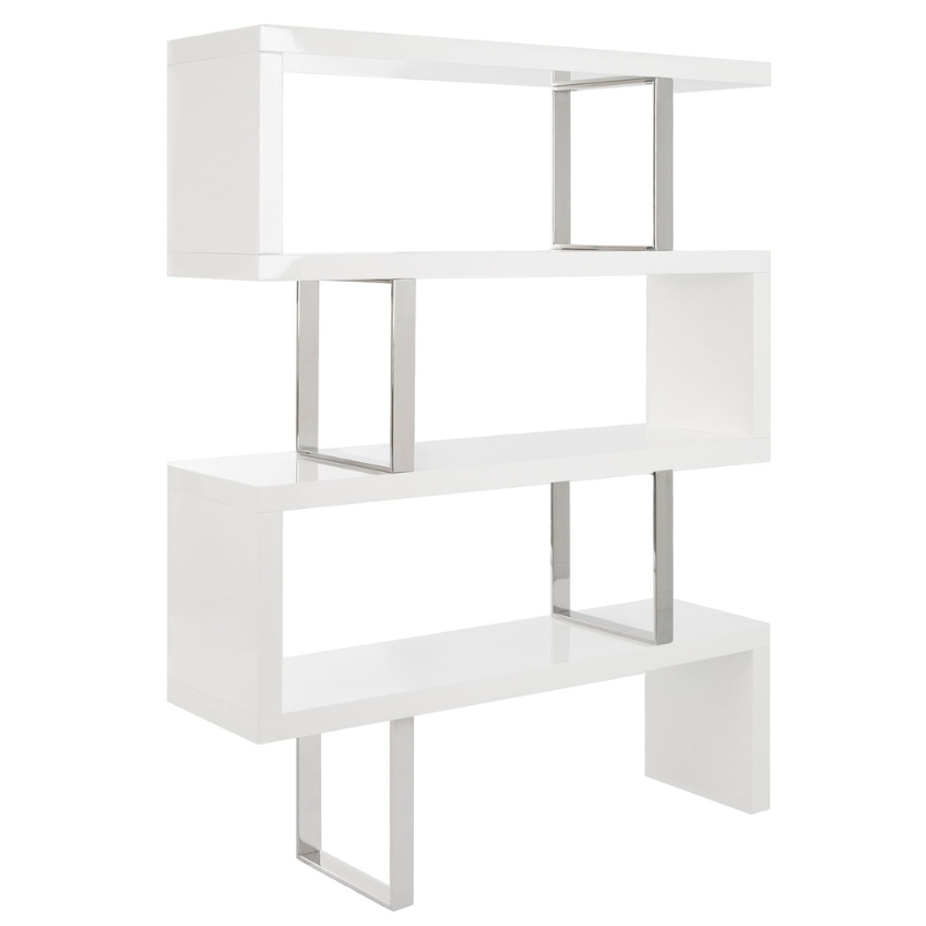 Angel Cerdá Bílý lakovaný regál No. 3026