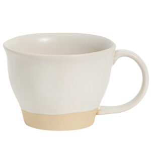 Kave Home Béžový keramický hrnek Azir S