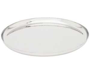 Kave Home Nerezový tác Nirela Ø 36 cm