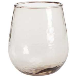 Kave Home Hnědá sklenice Sileia