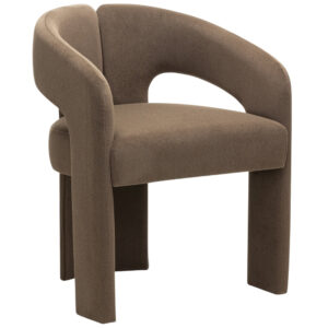 Nova Nook Hnědá jídelní židle Joel