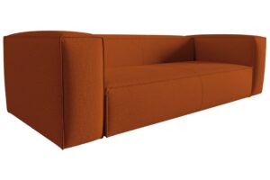 Cosmopolitan Design Terakotově oranžová čtyřmístná pohovka Mackay 230 cm