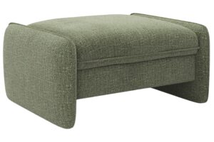 Micadoni Zelená podnožka Georgia 95 x 70 cm