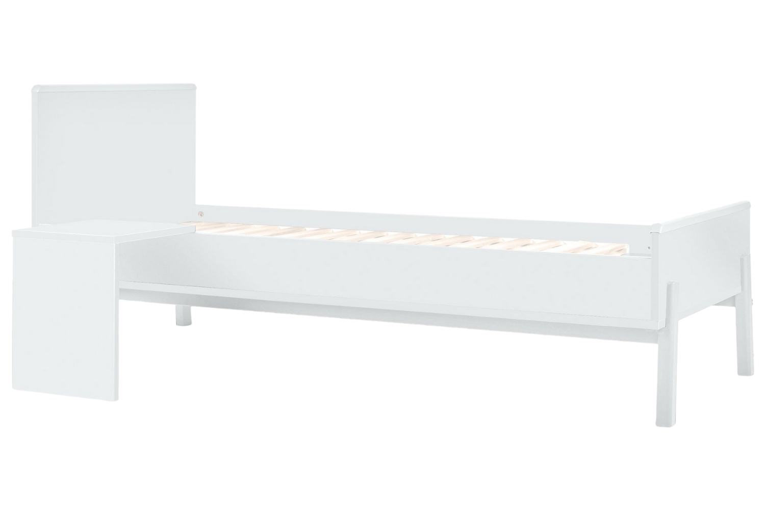 Krémově bílá prodlužovací sada k postýlce Quax Ashi