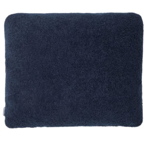 Kave Home Tmavě modrý bouclé polštář Martina 36 x 47 cm