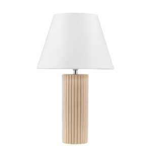 Nova Luce Béžová stolní lampa Bacco