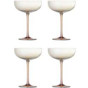 Bloomingville Sada čtyř koktejlových sklenic Aston 325 ml