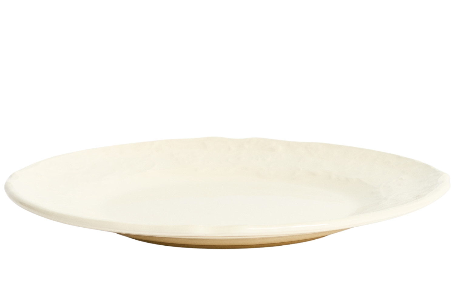 Kave Home Béžový keramický dezertní talíř Varla 17 cm