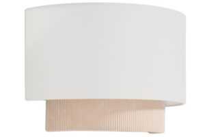 Kave Home Béžové nástěnné světlo Bianella 30 cm