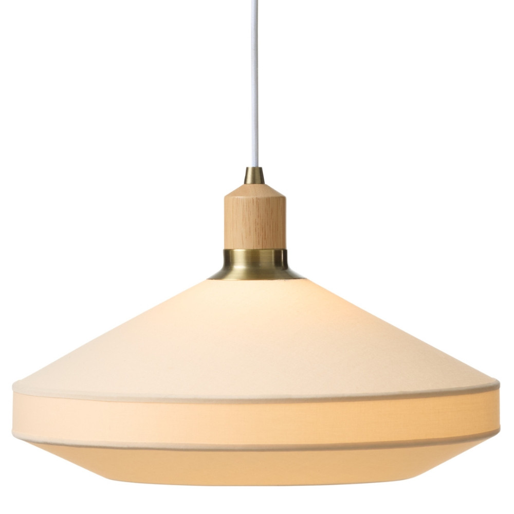 Halo Design Krémově bílé závěsné světlo Paris Soft 40 cm