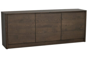 Rowico Hnědá dubová komoda MELSTONE 180 x 40 cm