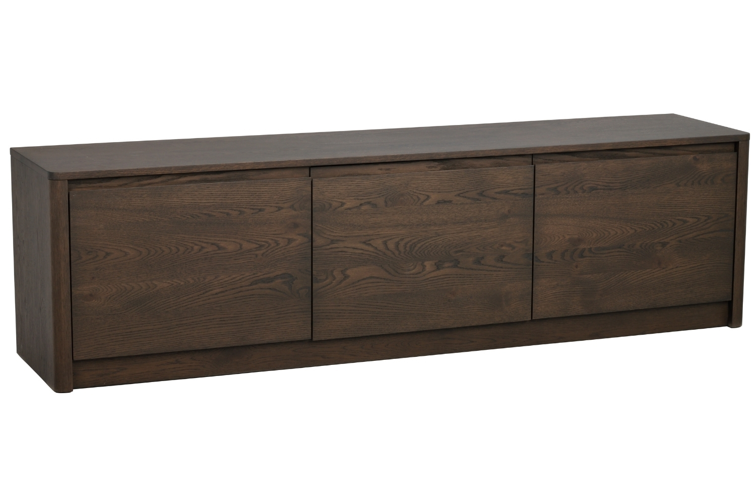 Rowico Hnědá dubová komoda MELSTONE 180 x 40 cm