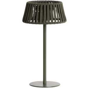 Kave Home Zelená zahradní solární LED lampa Aldet