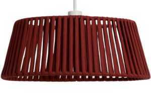 Kave Home Terakotově červené závěsné stínidlo Aldet  Ø 46 cm