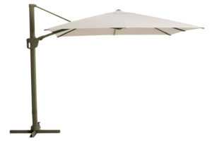 Kave Home Béžovo-zelený slunečník Noli 300 x 420 cm
