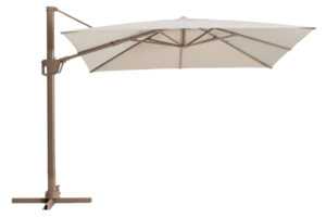 Kave Home Béžový slunečník Noli 300 x 300 cm