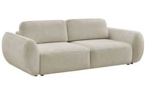 Bobochic Paris Béžová rozkládací pohovka Denise 250 cm