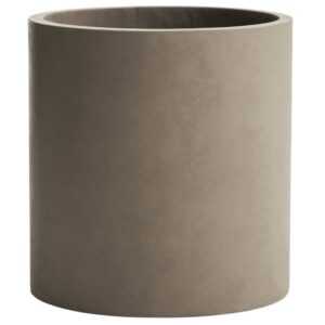 Kave Home Šedý cementový zahradní květináč Aiguablava 55 x 52 cm