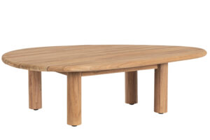 Bizzotto Dřevěný zahradní stolek Titus 120 x 78 cm