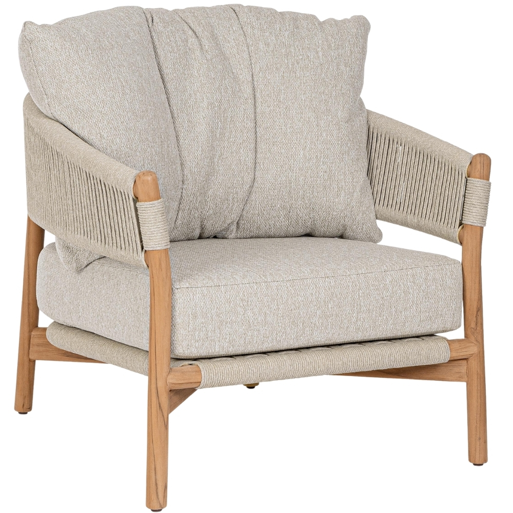 Bizzotto Béžové zahradní křeslo Garita