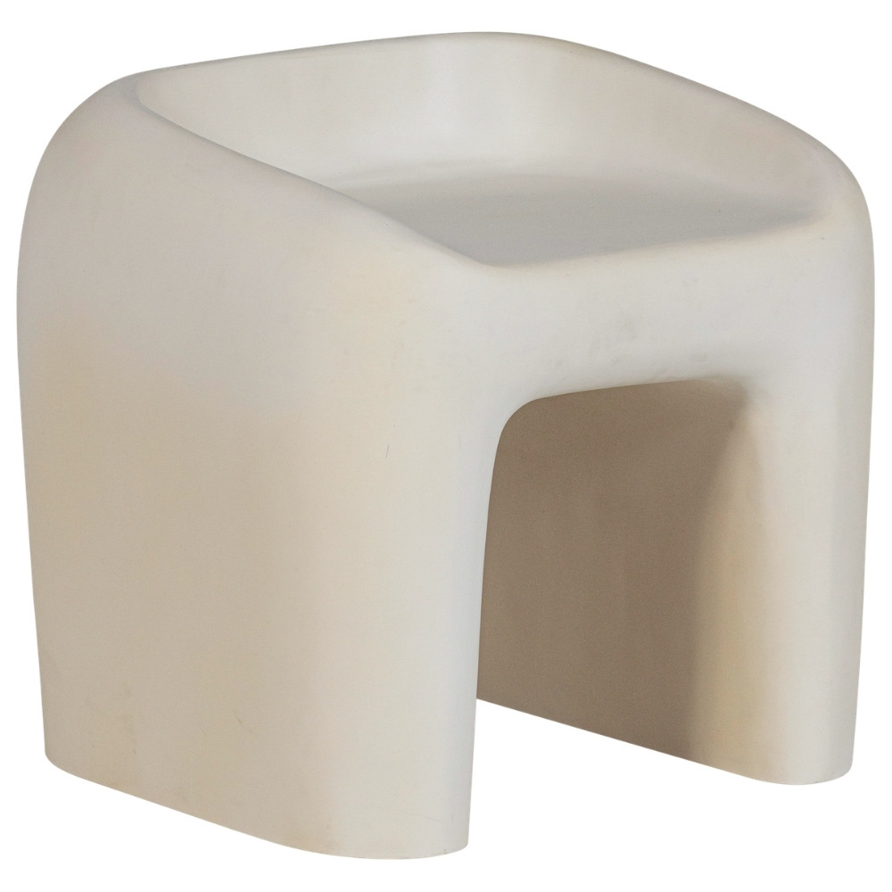 WOOOD Béžová zahradní stolička Nivo