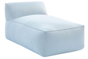 Bobochic Paris Světle modrá zahradní lenoška Riviera 135 cm