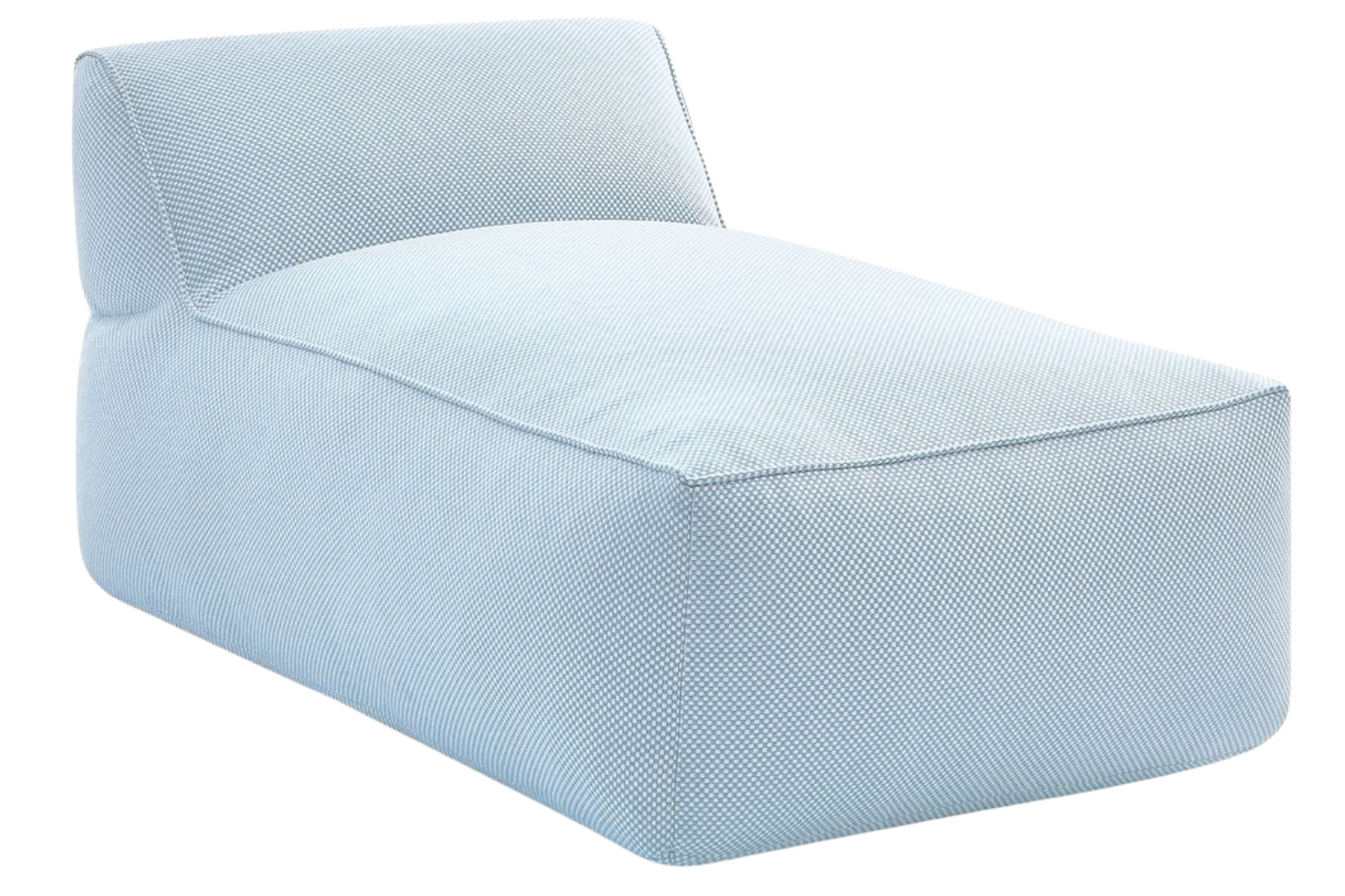 Bobochic Paris Světle modrá zahradní lenoška Riviera 135 cm