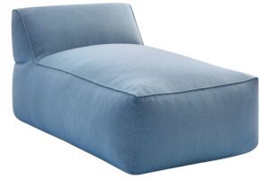 Bobochic Paris Tmavě modrá zahradní lenoška Riviera 135 cm