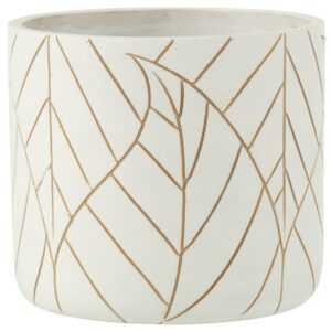 J-line Keramický květináč Ledio 19 cm – vystavený kus