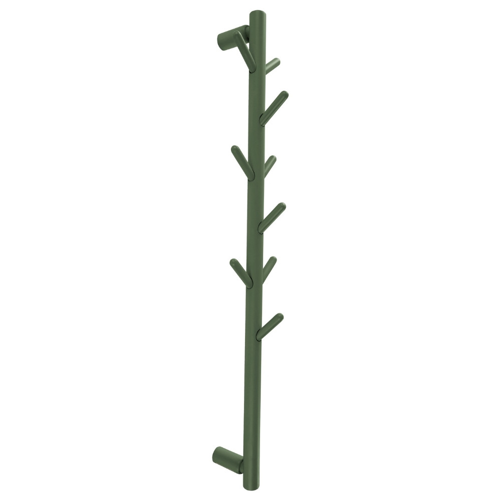 Jotex Zelený nástěnný věšák EDDISON 100 cm