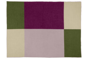 noo.ma Barevný vlněný pléd Hilu 200 x 150 cm