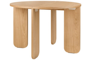 noo.ma Dubový jídelní stůl Dany ⌀ 110 cm