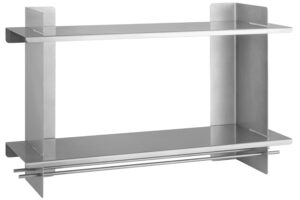 noo.ma Kovová nástěnná police Tivo 70 cm