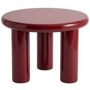 Jotex Tmavě červený konferenční stolek TED 60 cm