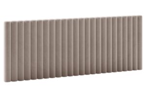 Micadoni Hnědé sametové čelo k posteli Mistero 240 cm