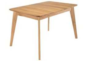FormWood Dubový rozkládací jídelní stůl Orlando 120/158 x 80 cm